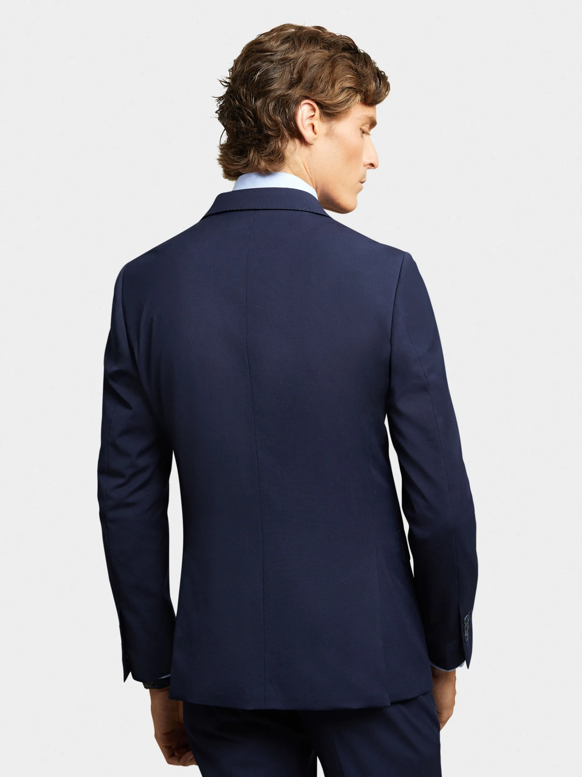 AMERICANA PLAIN SLIM AZUL MARINO