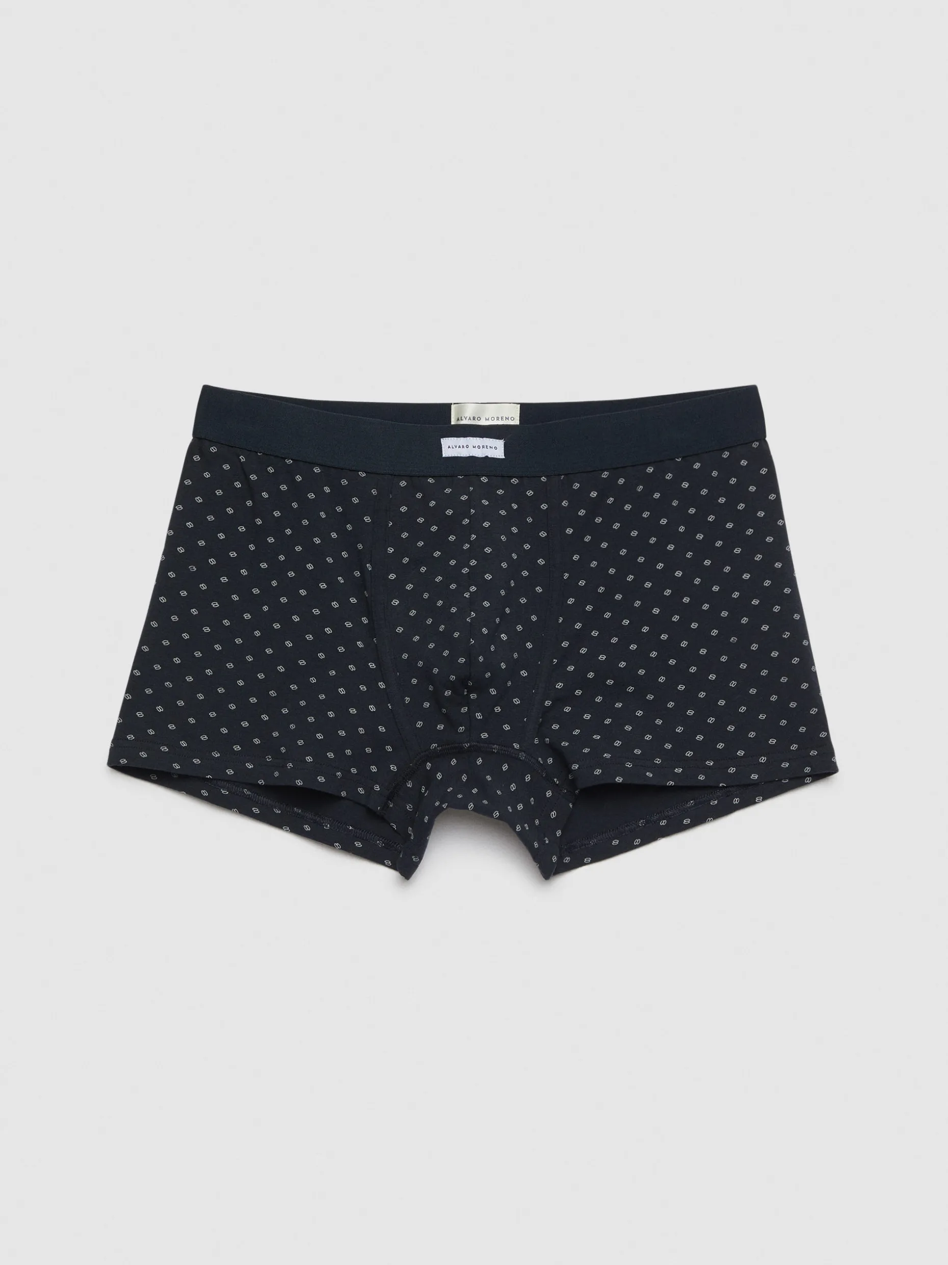 BOXER GRAIN AZUL MARINO