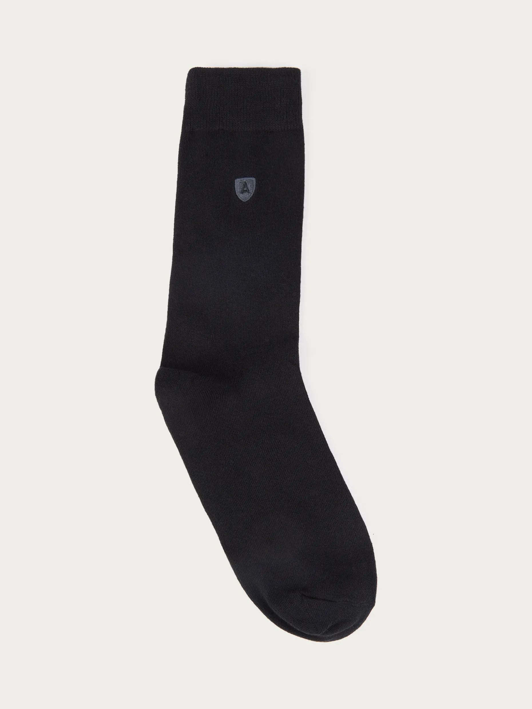CALCETINES LISOS NEGRO