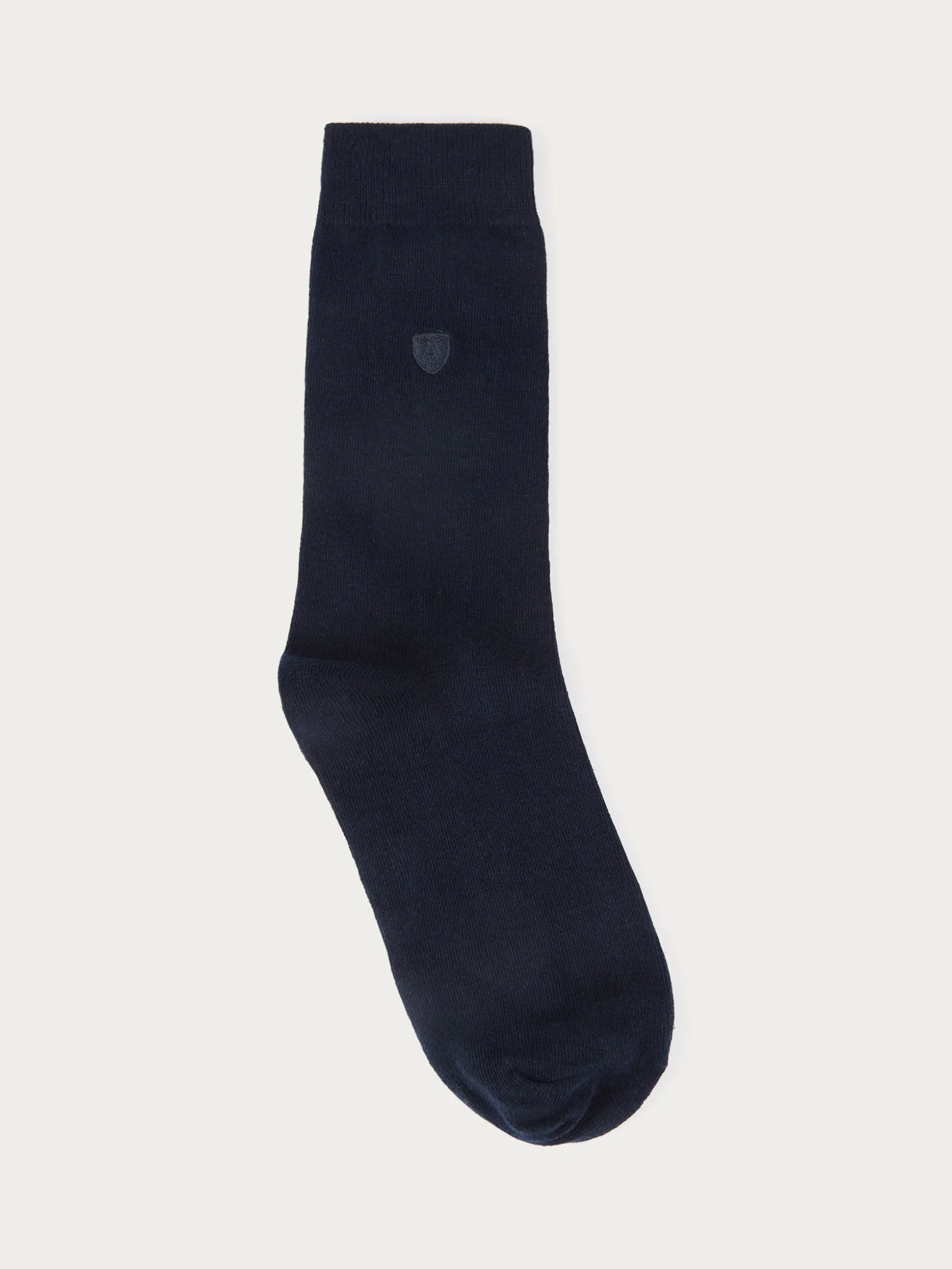 CALCETINES LISOS NEGRO