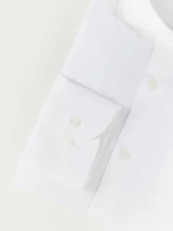 CAMISA COMFORT FIL A FIL BLANCO