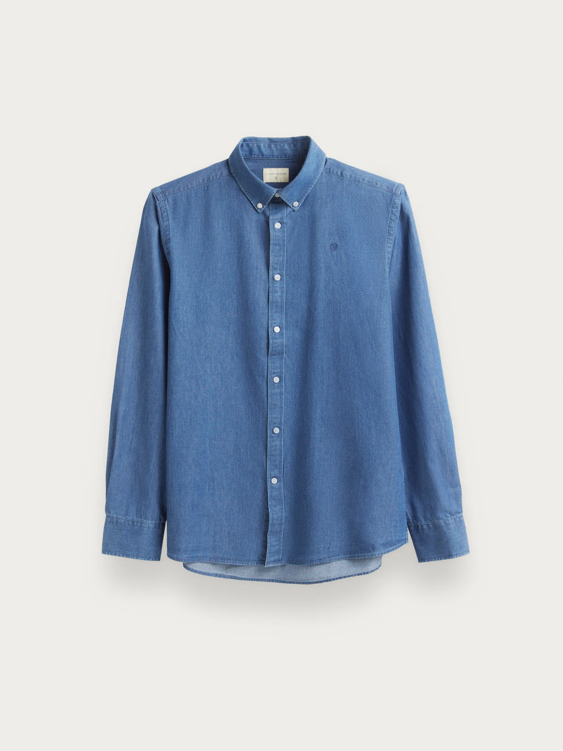 CAMISA DENIM B.DOWN AZUL MARINO