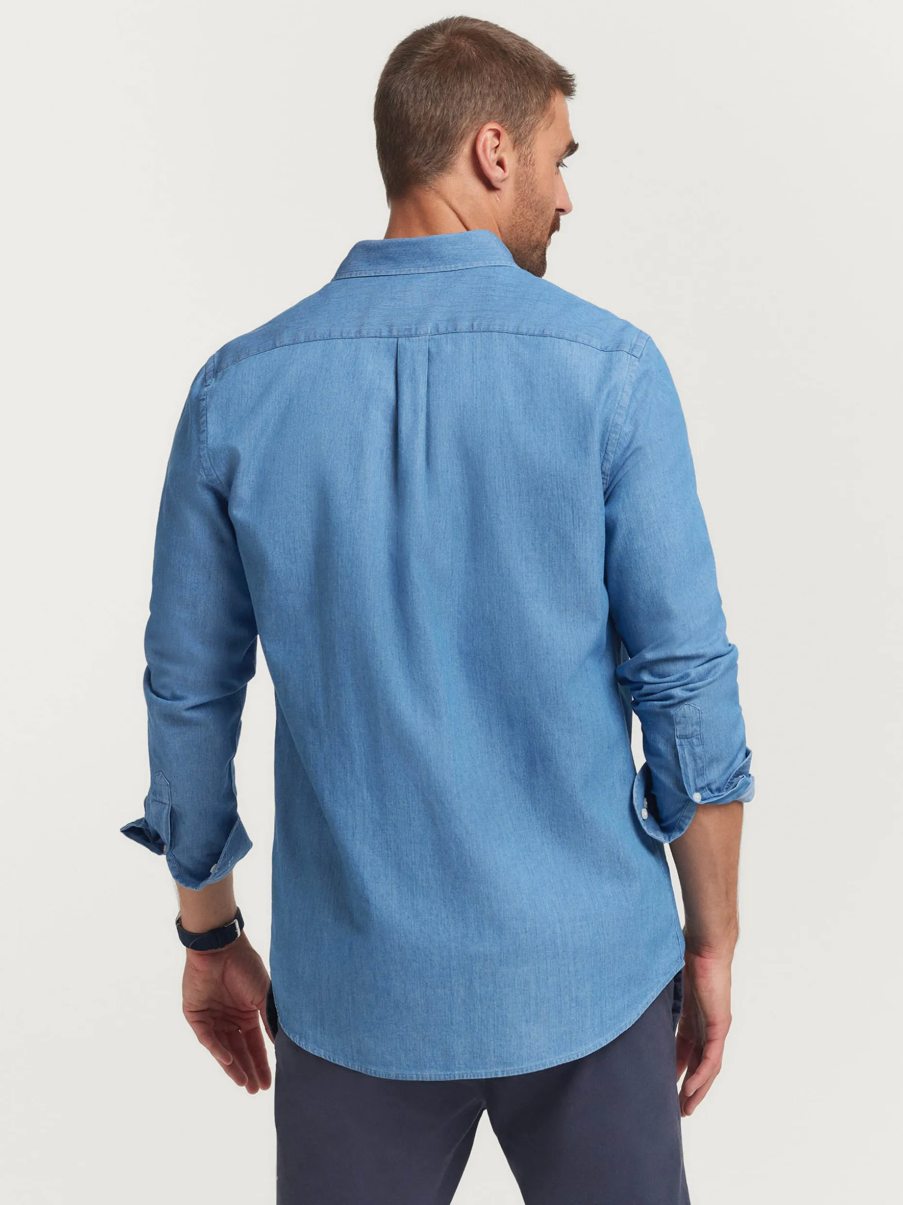 CAMISA DENIM CANUTILLO AZUL