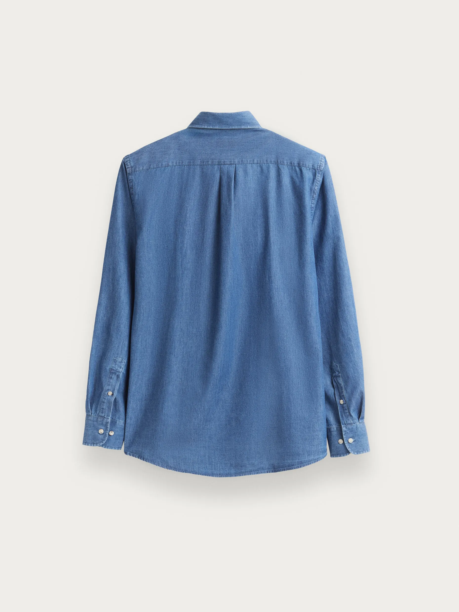 CAMISA DENIM JACK AZUL MARINO