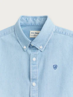 CAMISA DENIM KIDS CELESTE