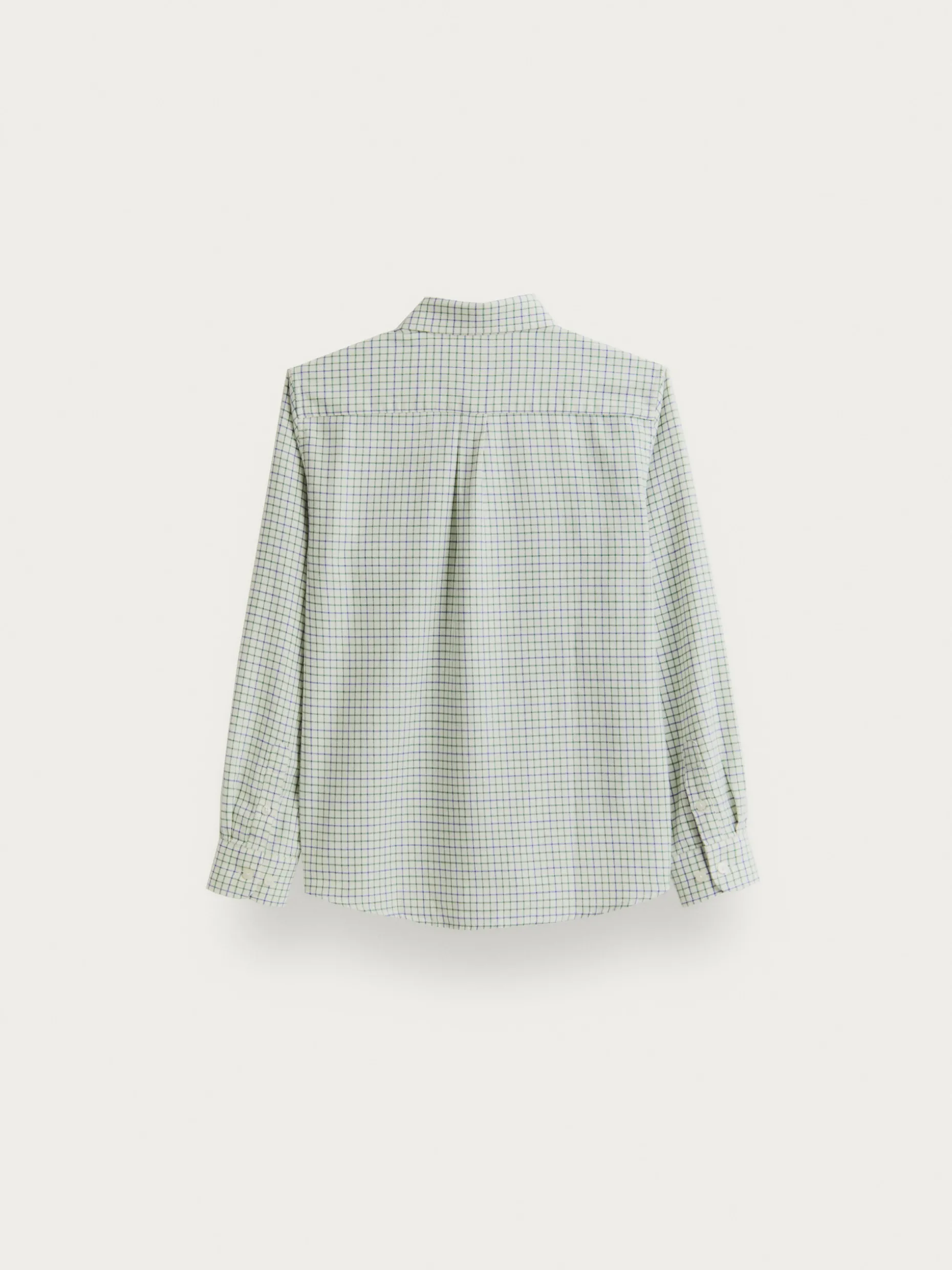 CAMISA FLANNEL CHECKS KIDS VERDE