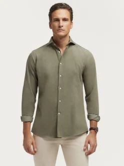 CAMISA MICROPANA JACK VERDE