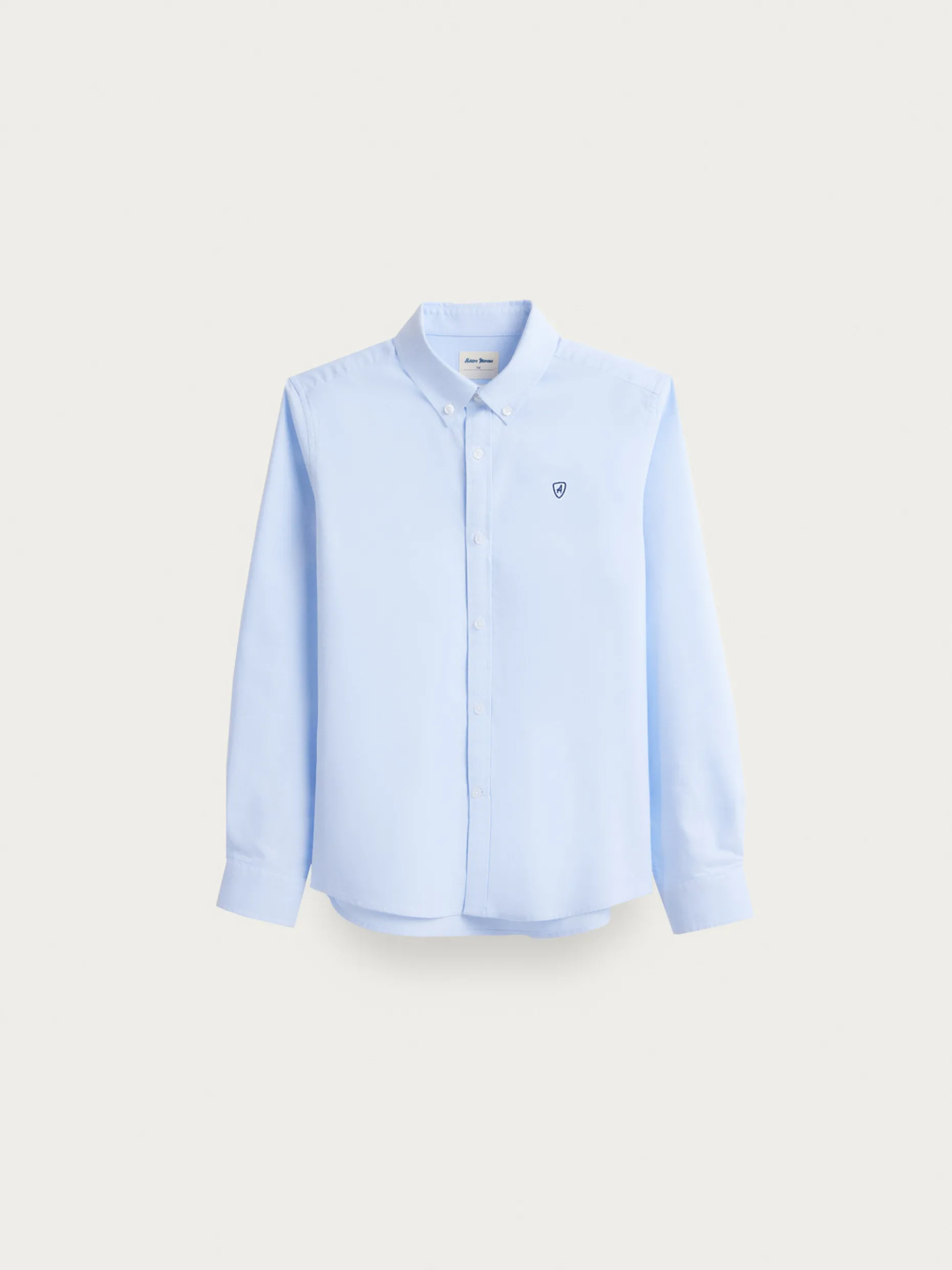 CAMISA OXFORD BASIC KIDS CELESTE