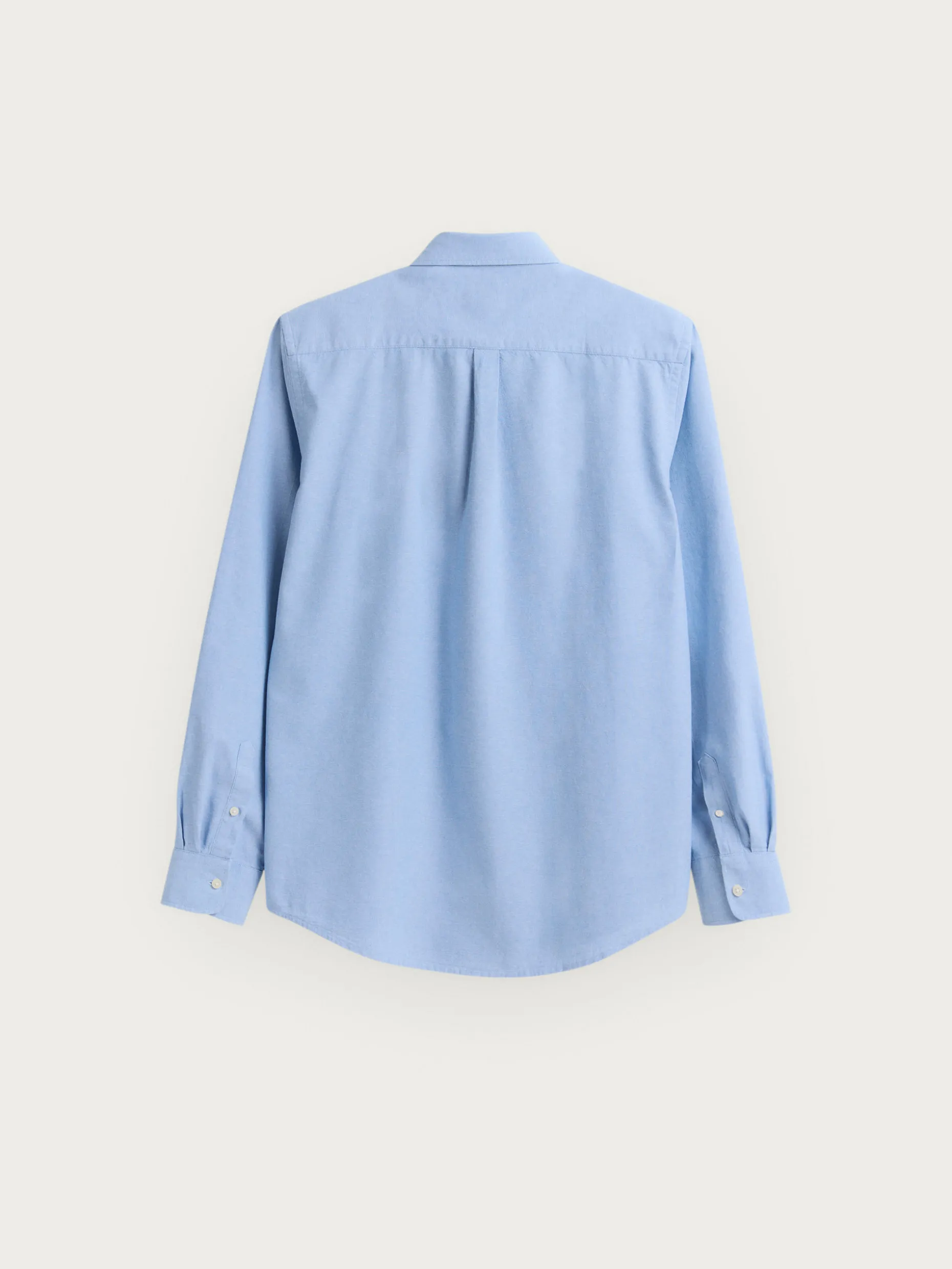 CAMISA OXFORD CHAMBRAY CELESTE