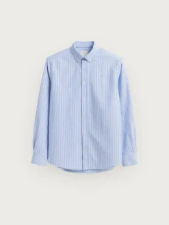 CAMISA OXFORD CLUB AZUL