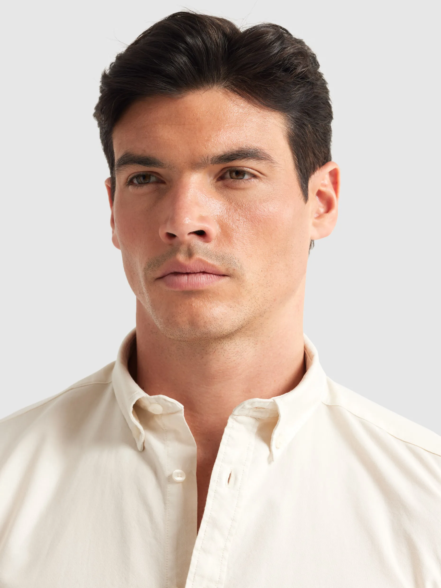 CAMISA OXFORD POCKET DYE CRUDO