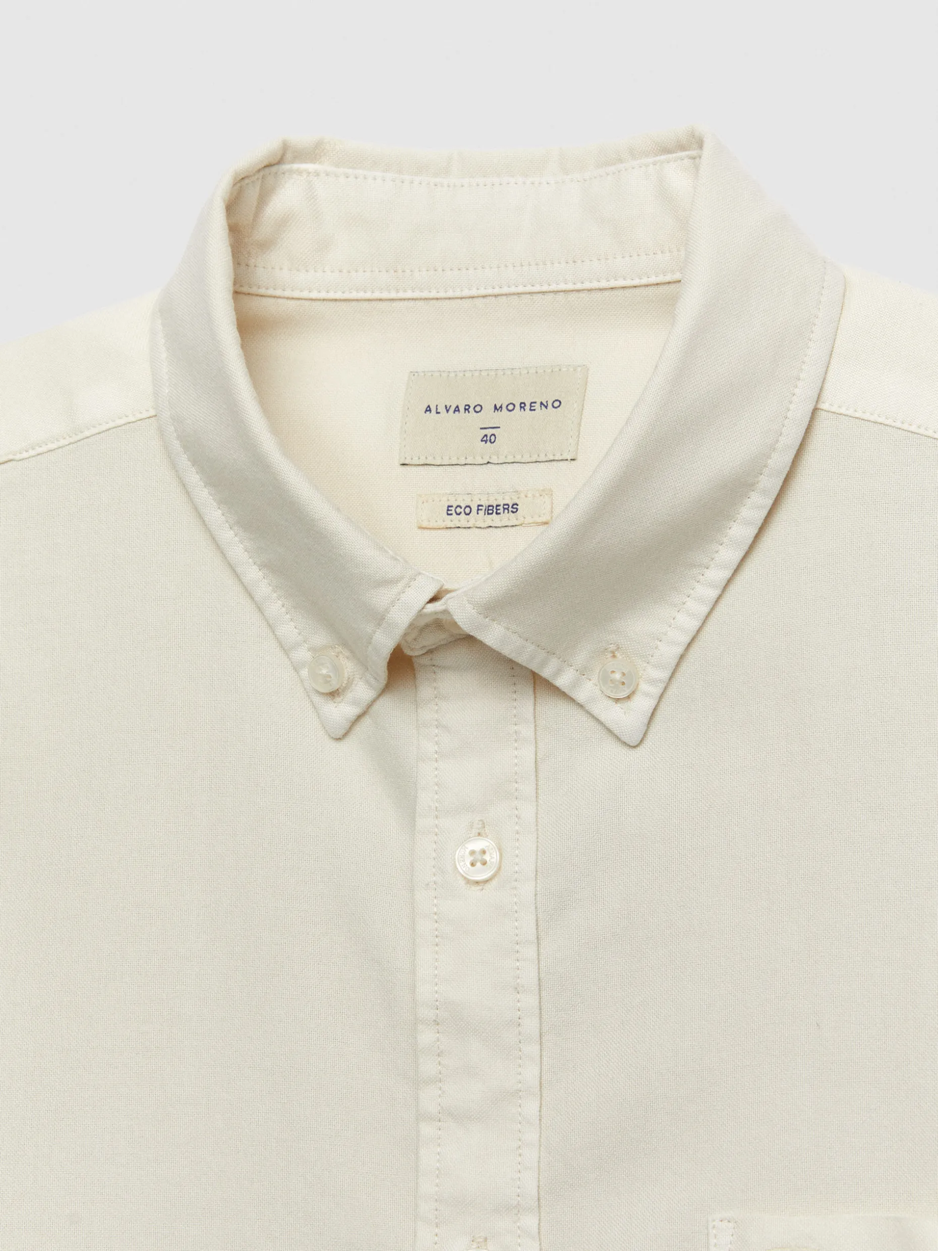 CAMISA OXFORD POCKET DYE CRUDO