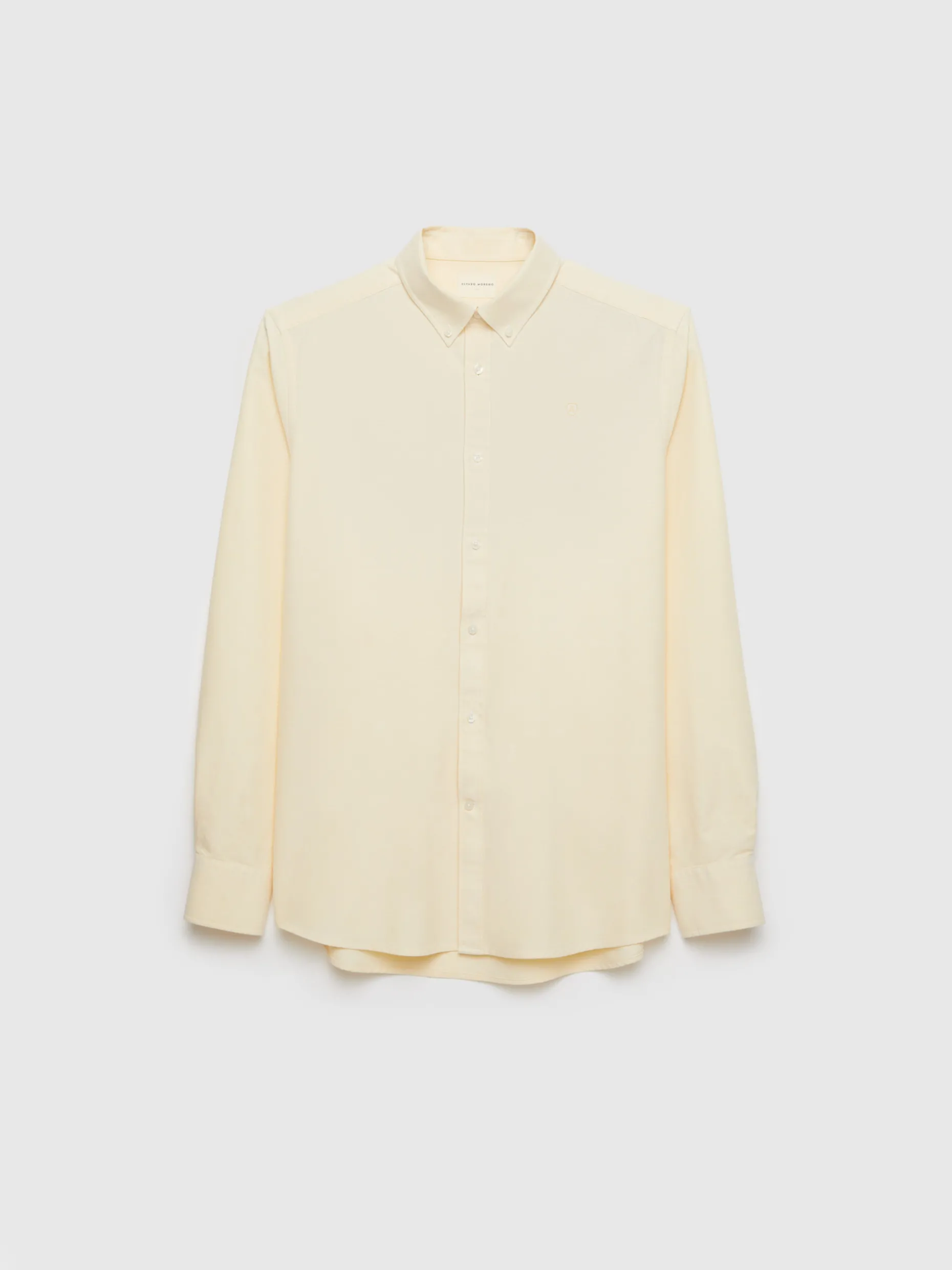 CAMISA OXFORD SOLID AMARILLO