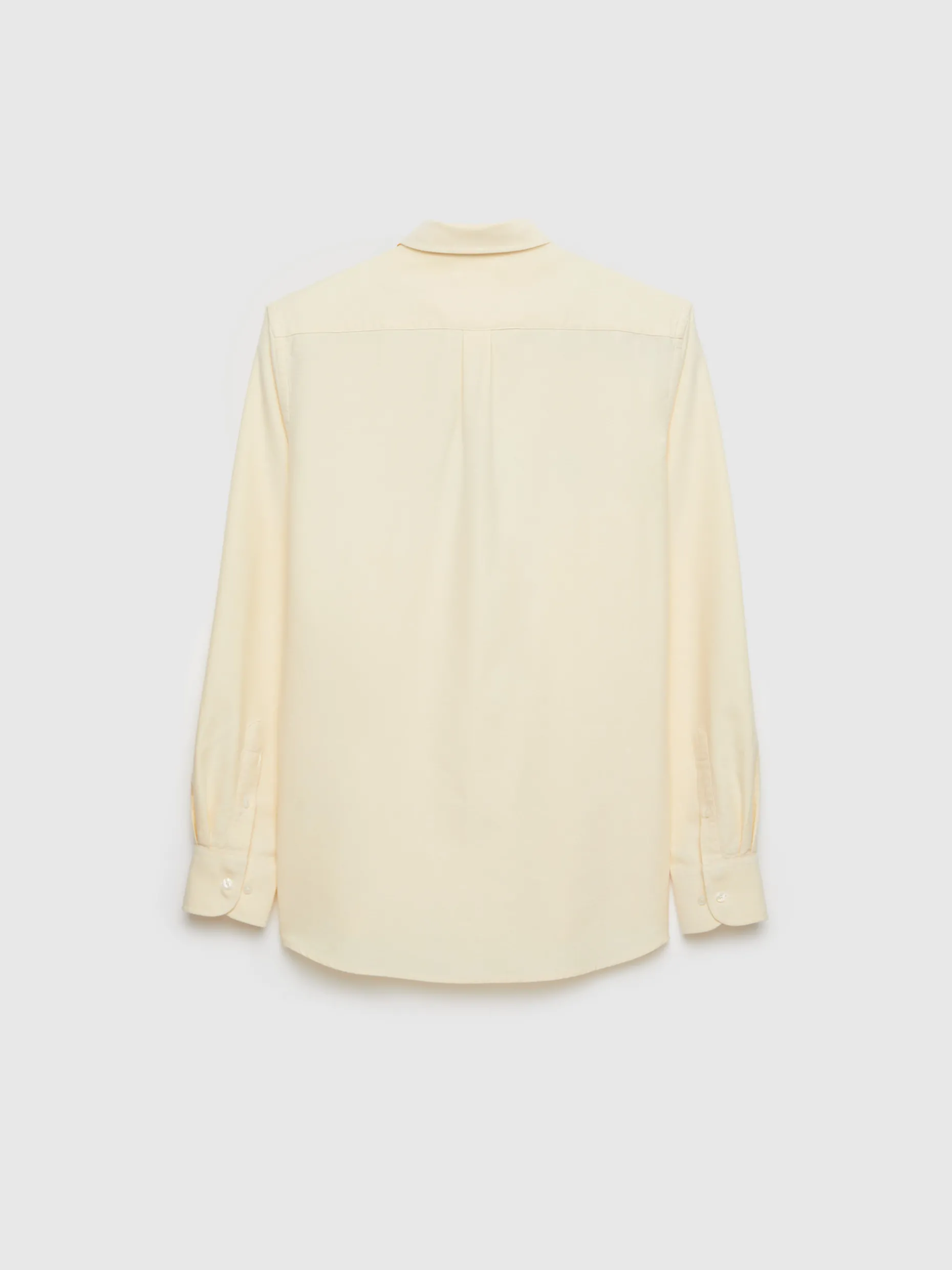 CAMISA OXFORD SOLID AMARILLO