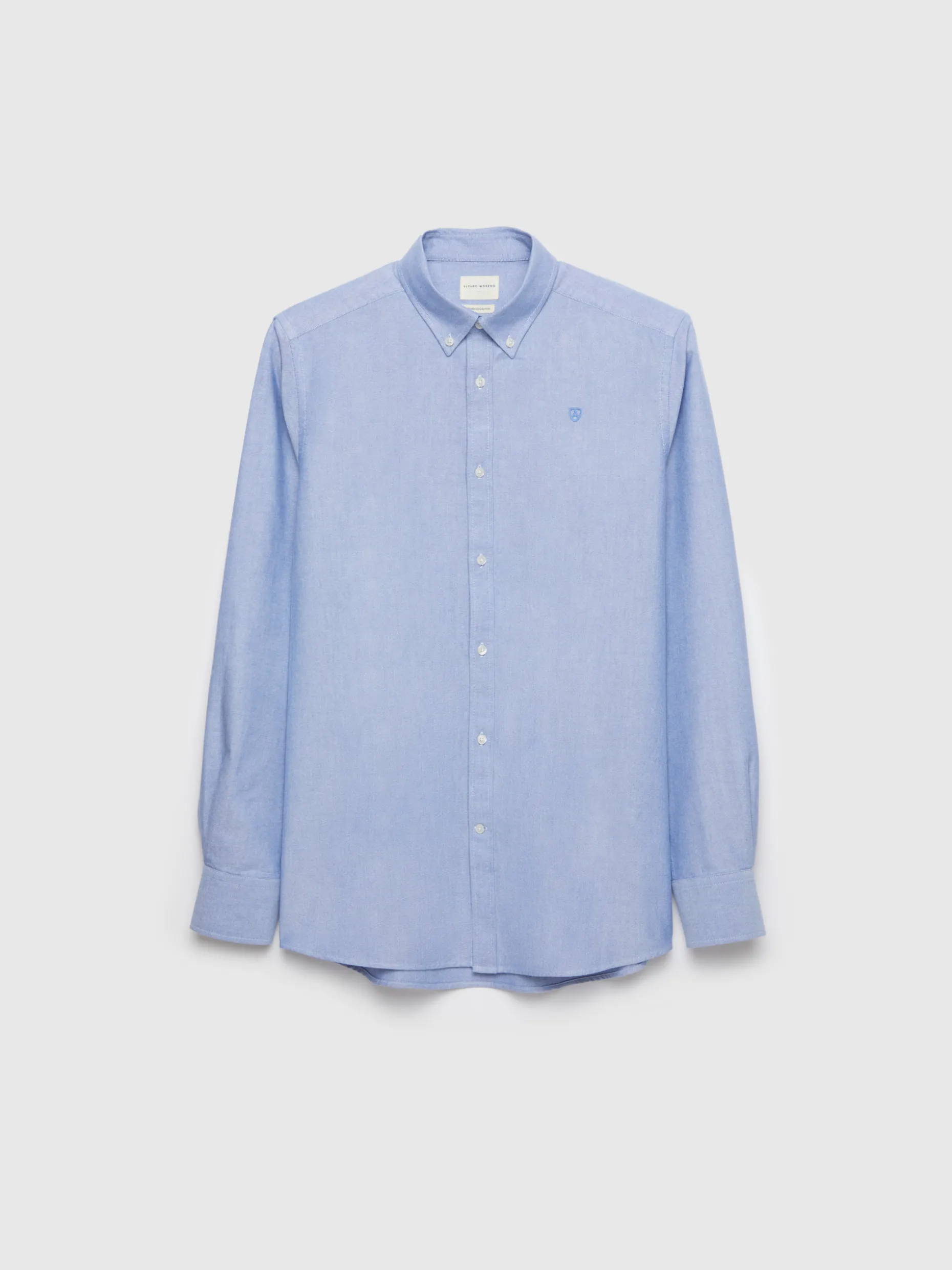 CAMISA OXFORD SOLID AZUL