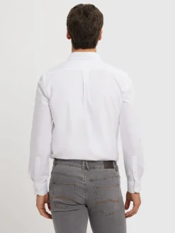 CAMISA OXFORD SOLID BLANCO