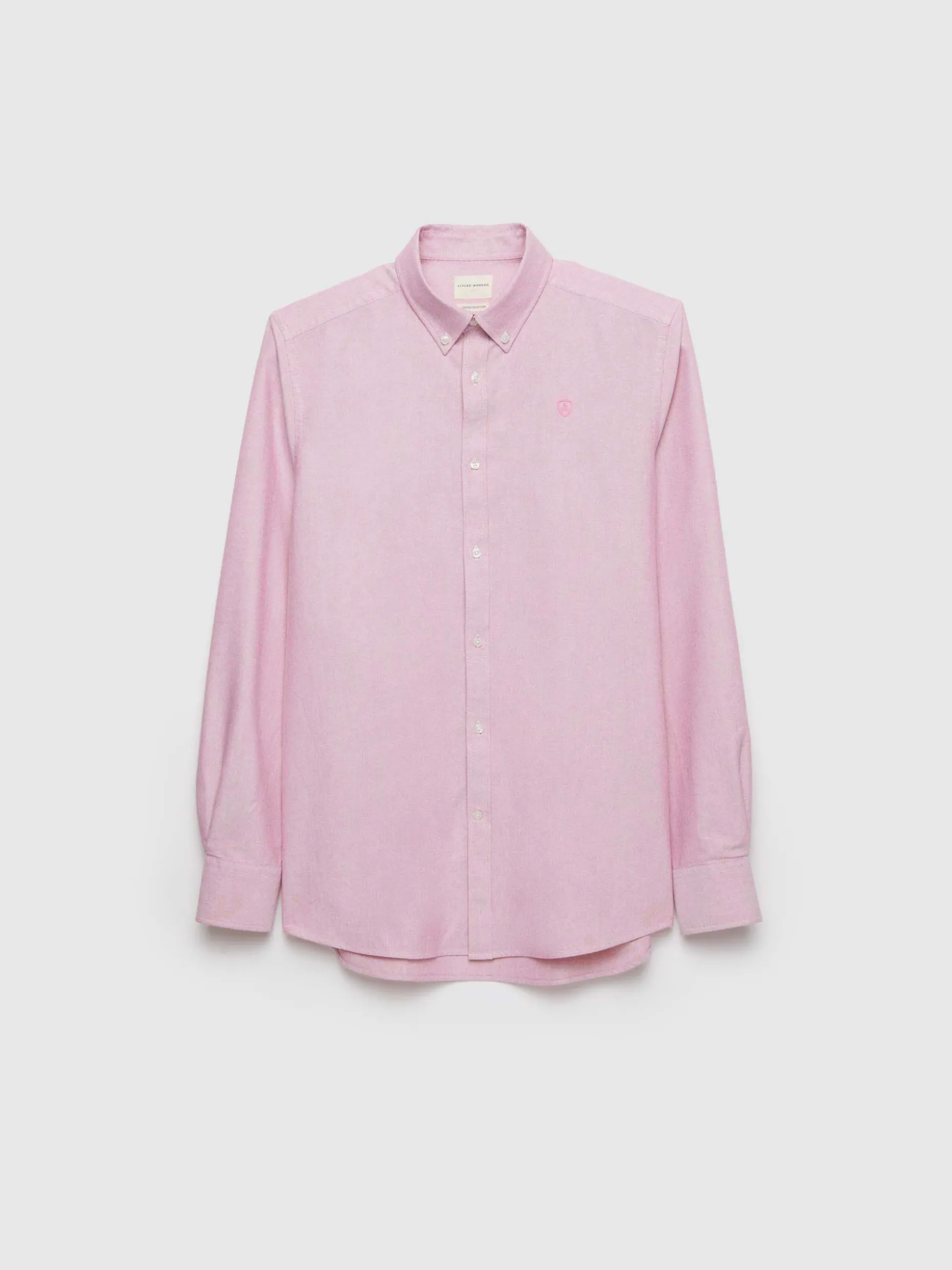 CAMISA OXFORD SOLID ROSA