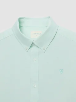 CAMISA OXFORD SOLID VERDE