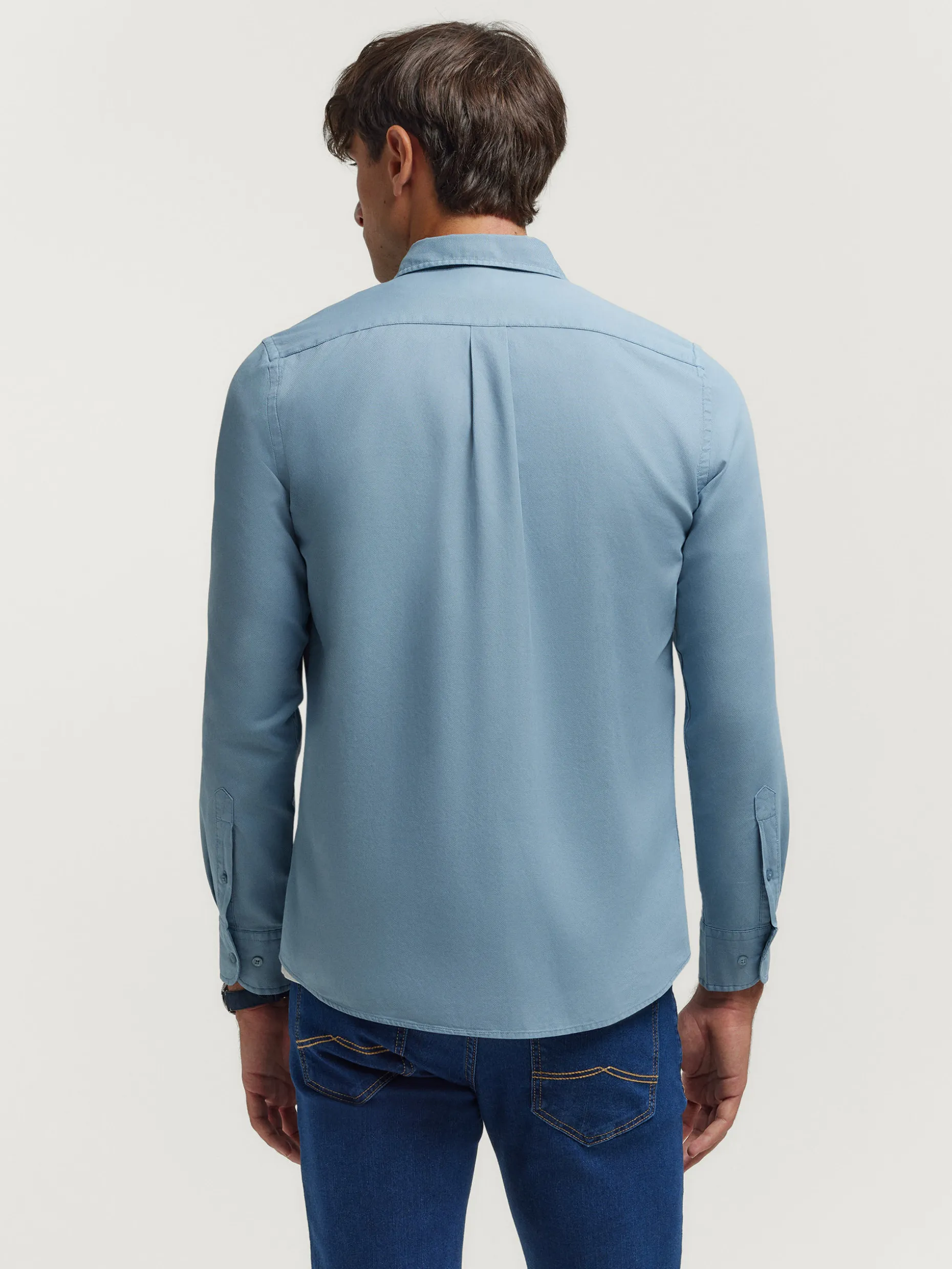 CAMISA PANAMA DYE AZUL