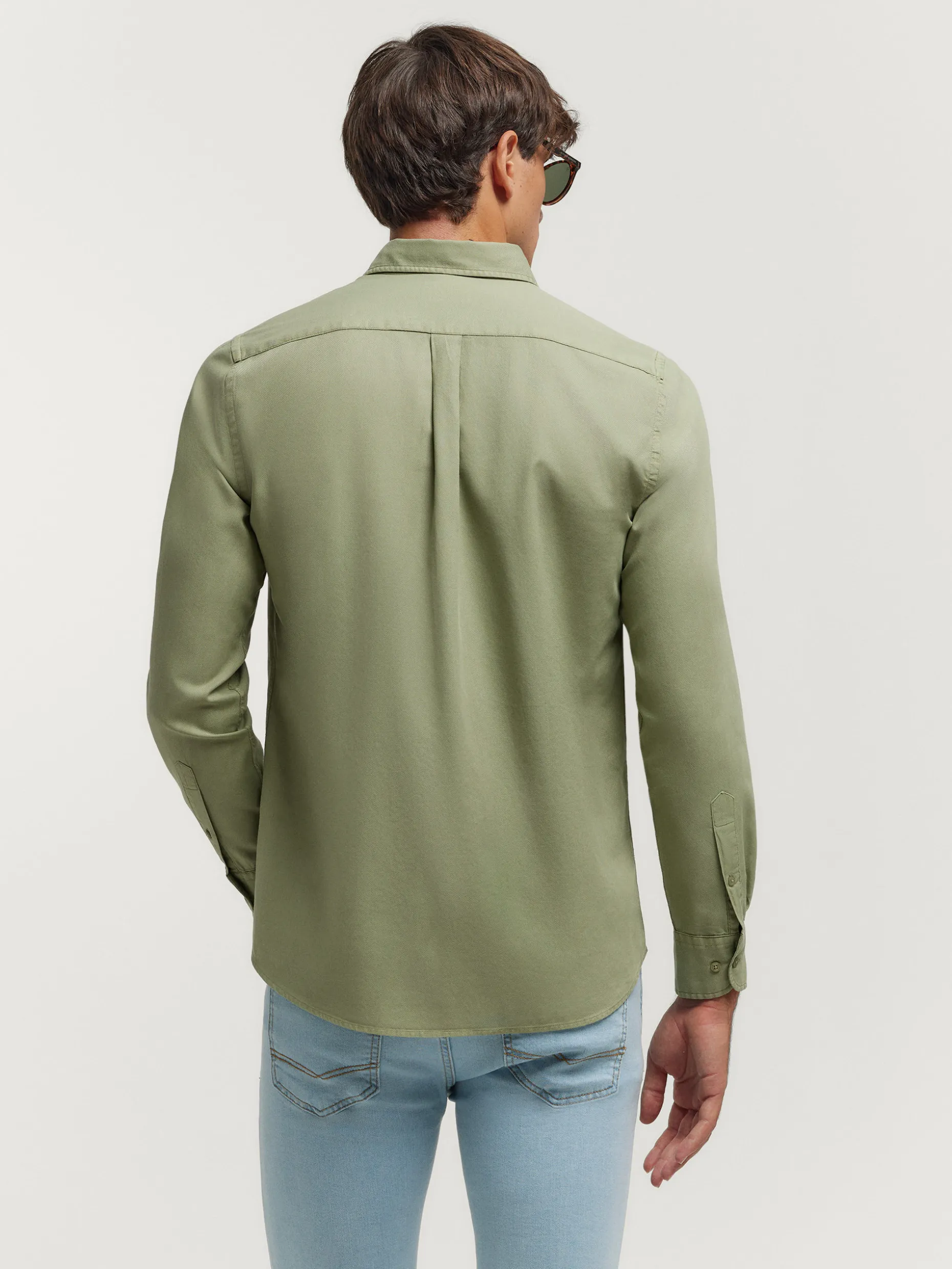 CAMISA PANAMA DYE VERDE