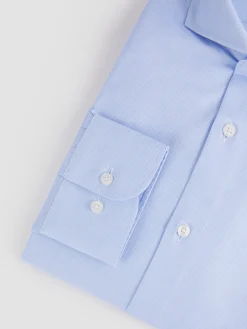 CAMISA VESTIR ESTRUCTURA AZUL