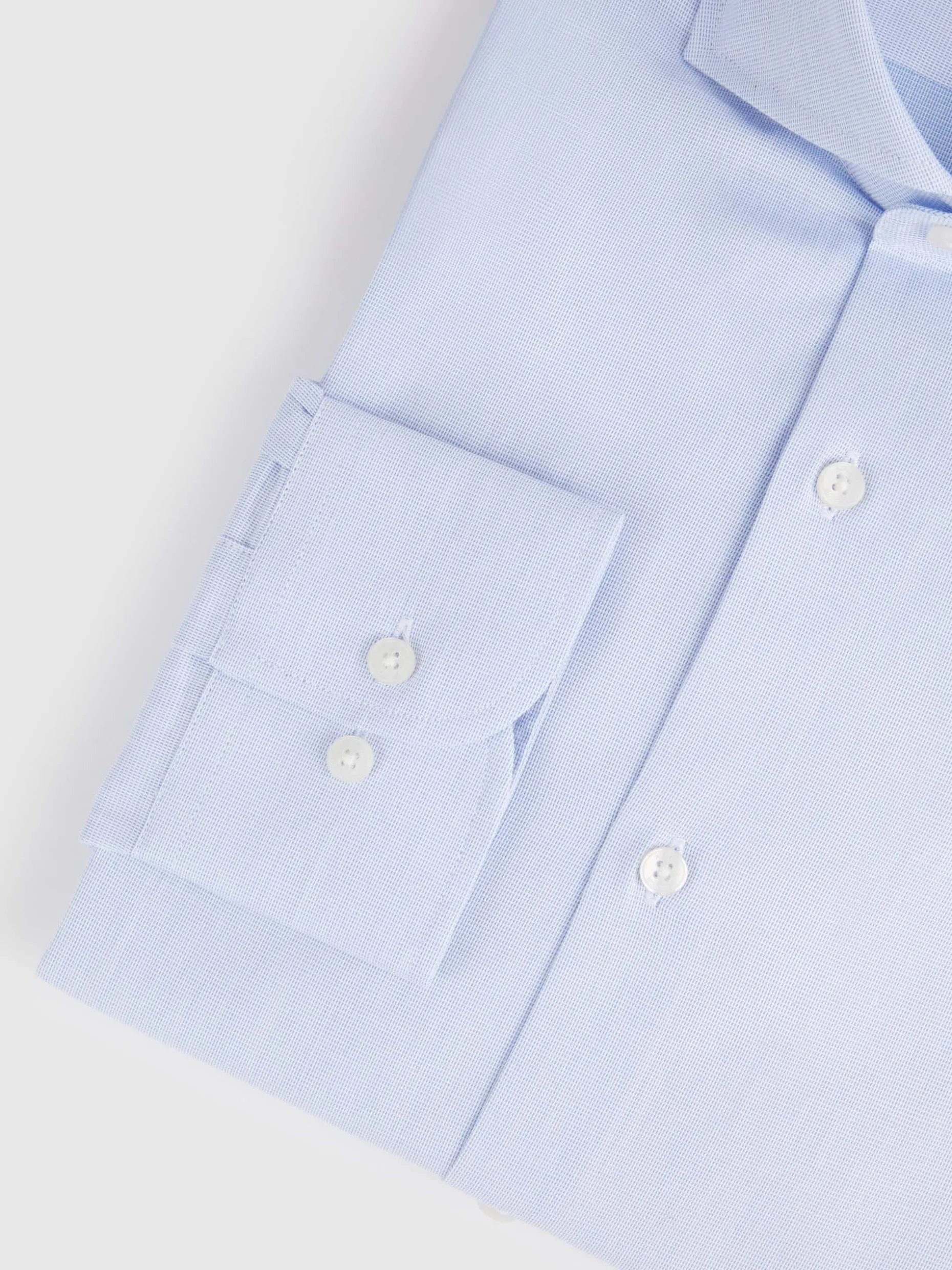CAMISA VESTIR ESTRUCTURA CELESTE