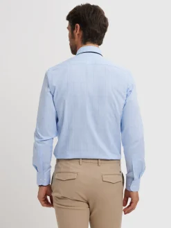 CAMISA VESTIR GALES AZUL