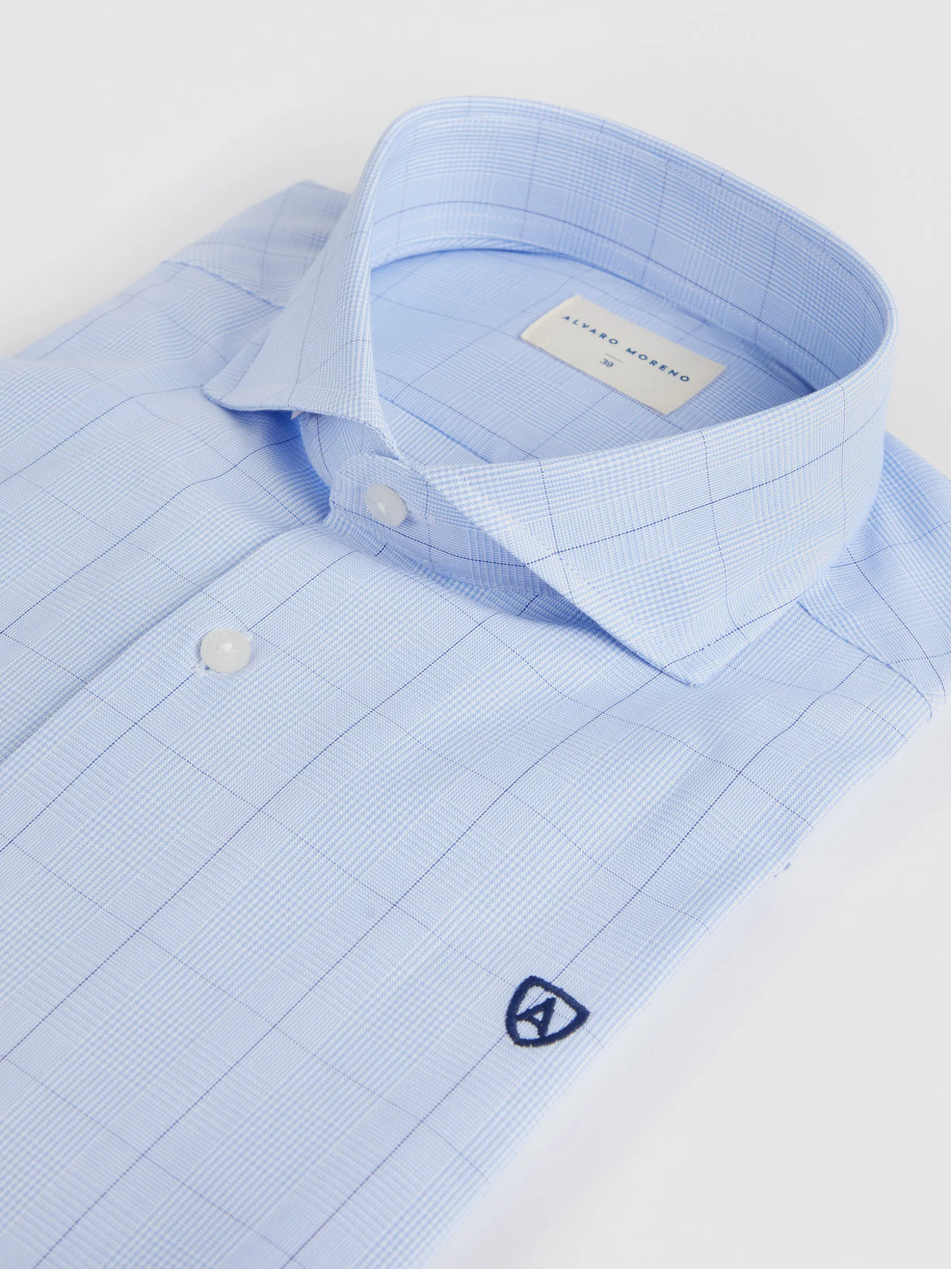 CAMISA VESTIR GALES AZUL