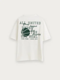 CAMISETA GOAL BLANCO
