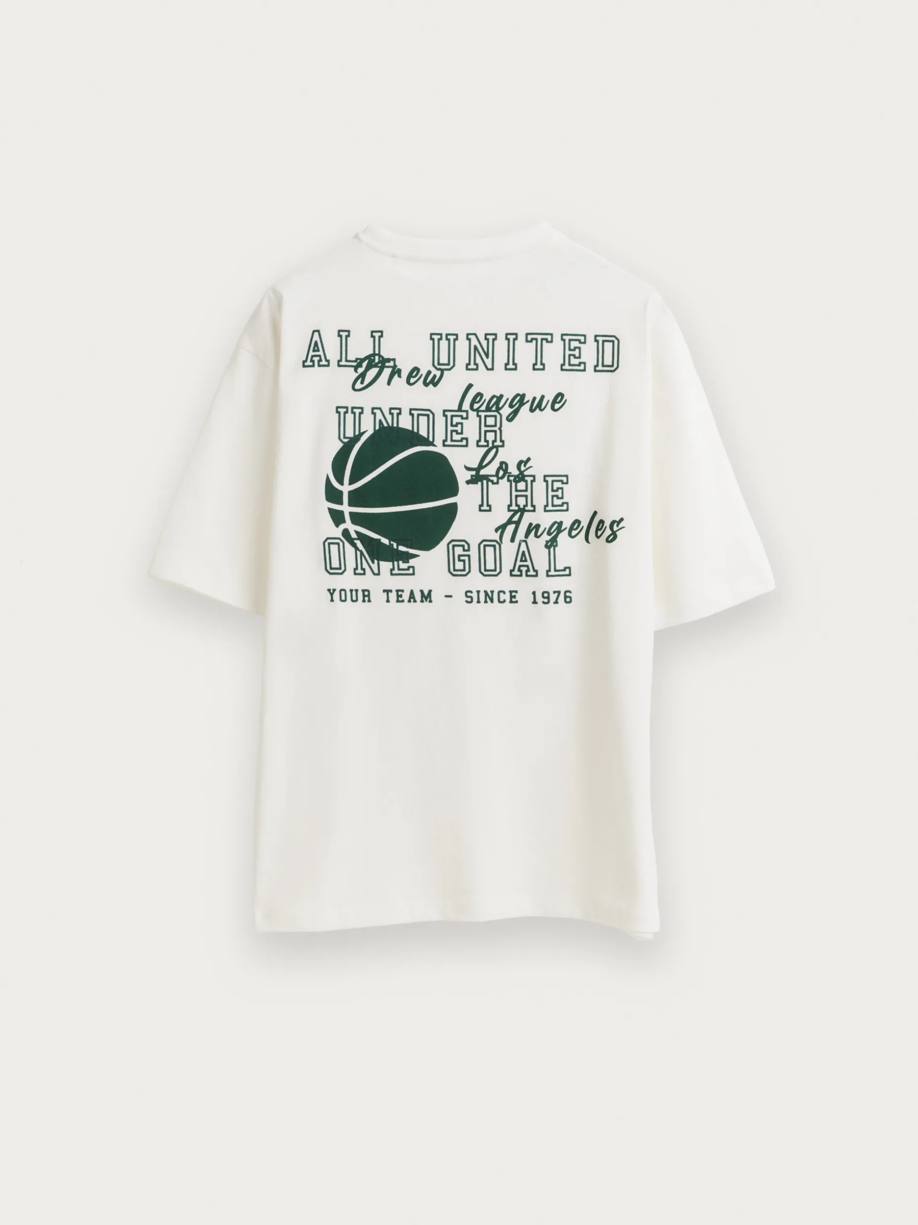CAMISETA GOAL BLANCO