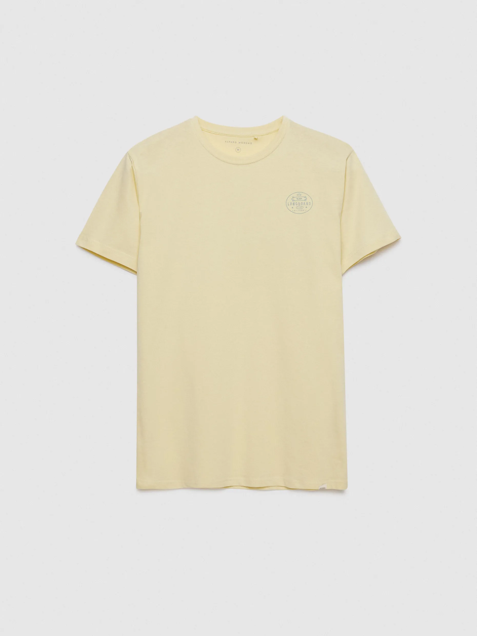 CAMISETA LONGBOARD AMARILLO