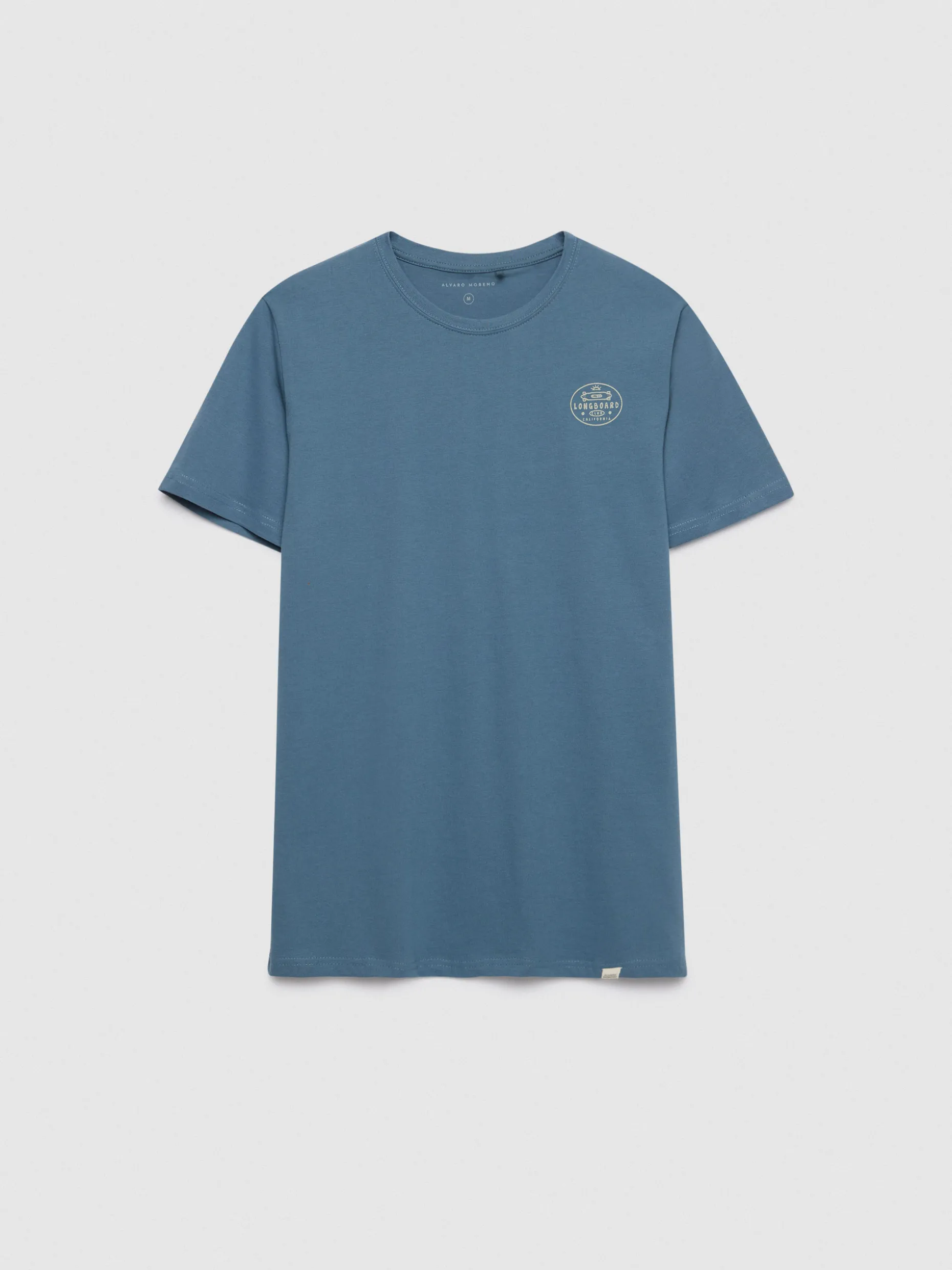 CAMISETA LONGBOARD AZUL