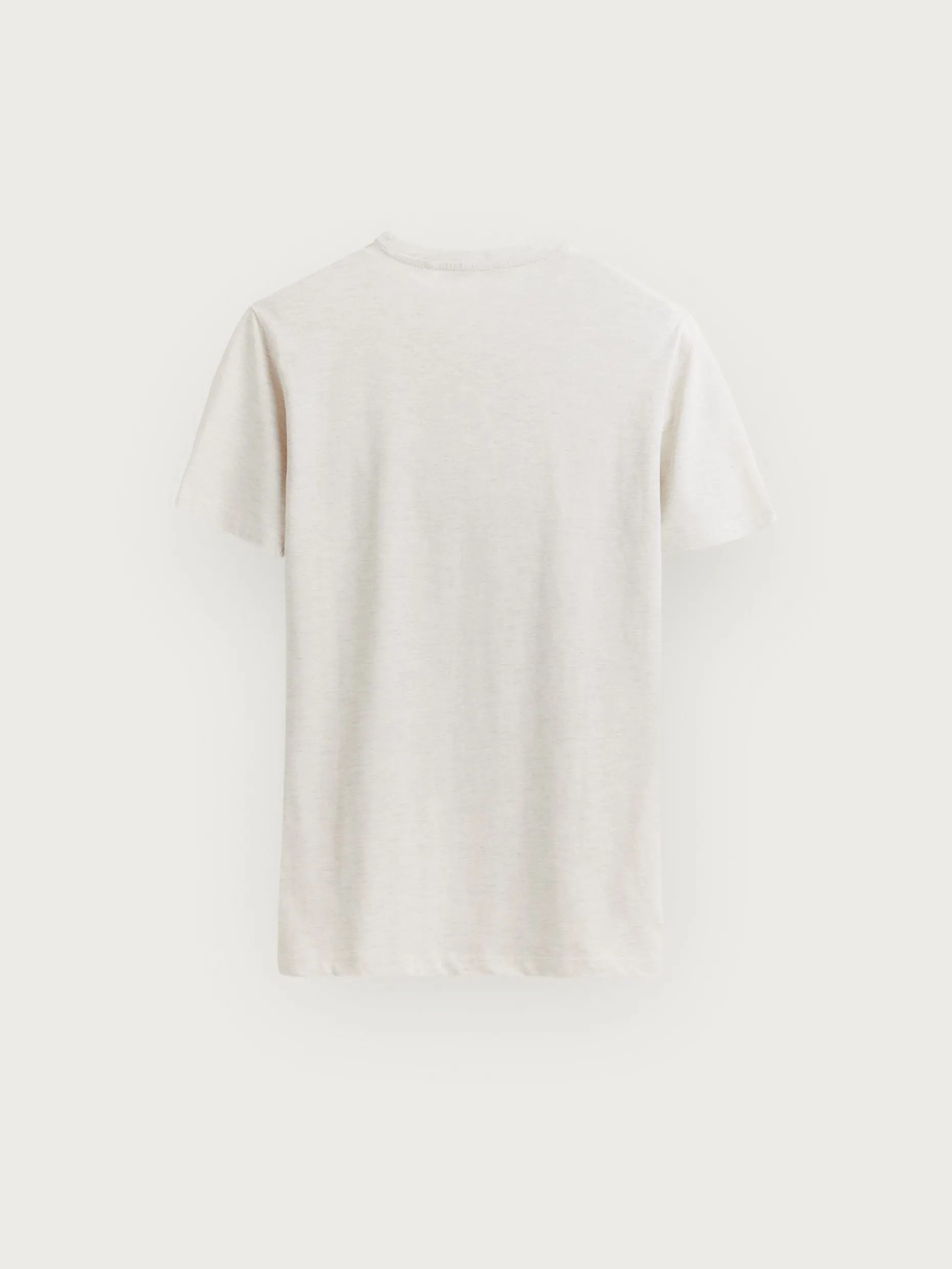 CAMISETA MELANGE CRUDO
