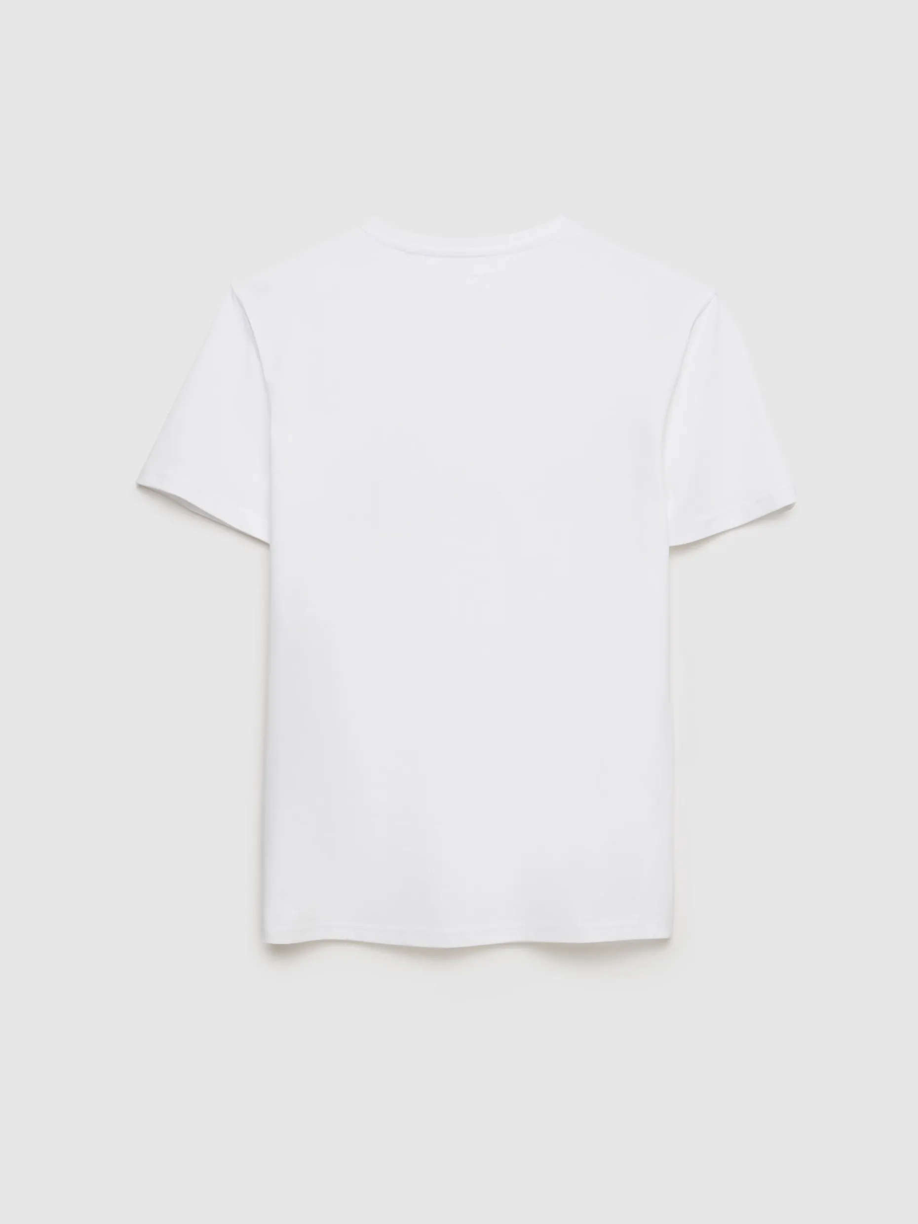 CAMISETA MOTORCYCLE BLANCO