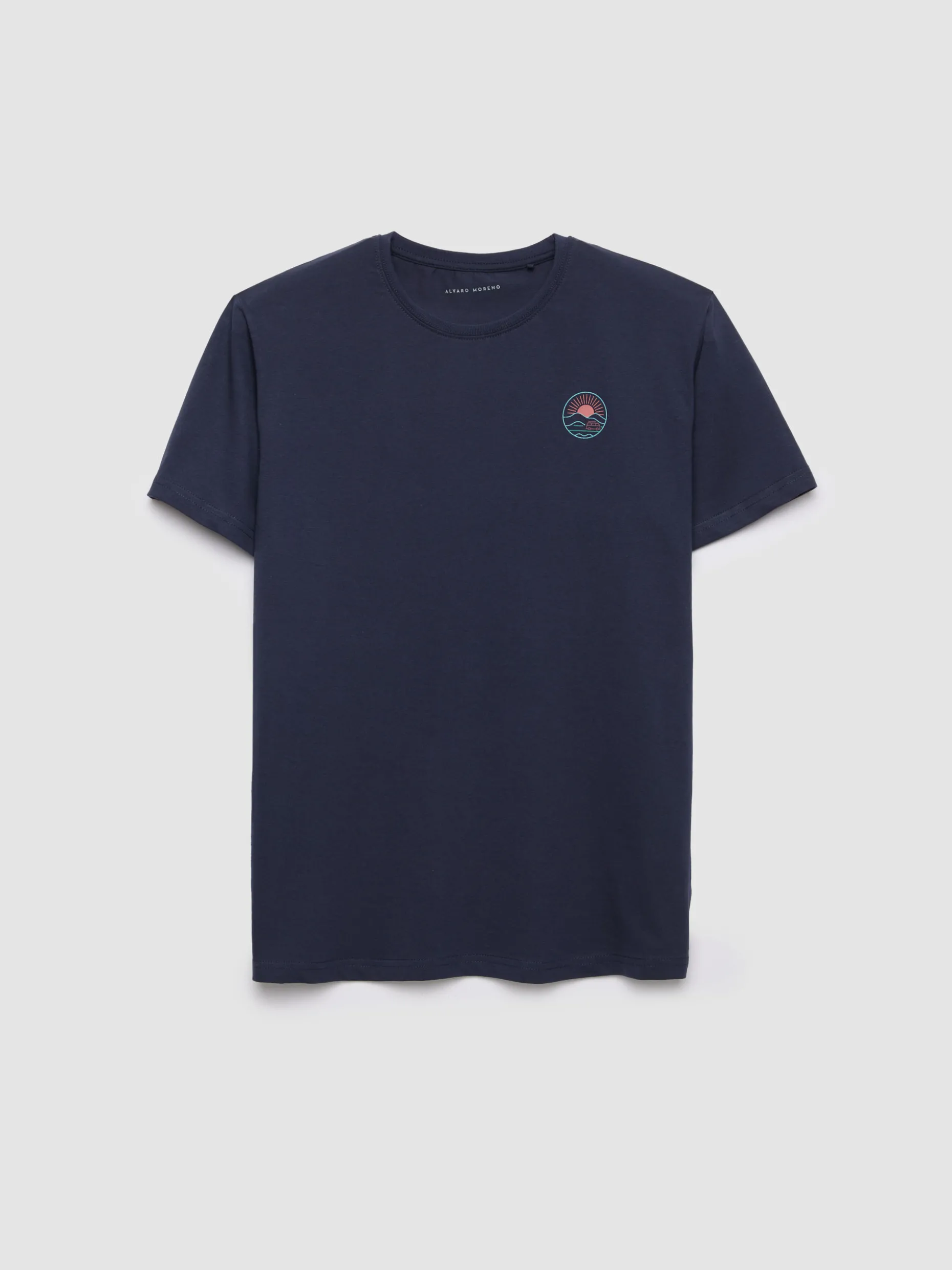 CAMISETA SUNSET AZUL MARINO