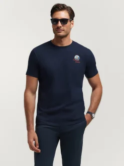CAMISETA SUNSET AZUL MARINO