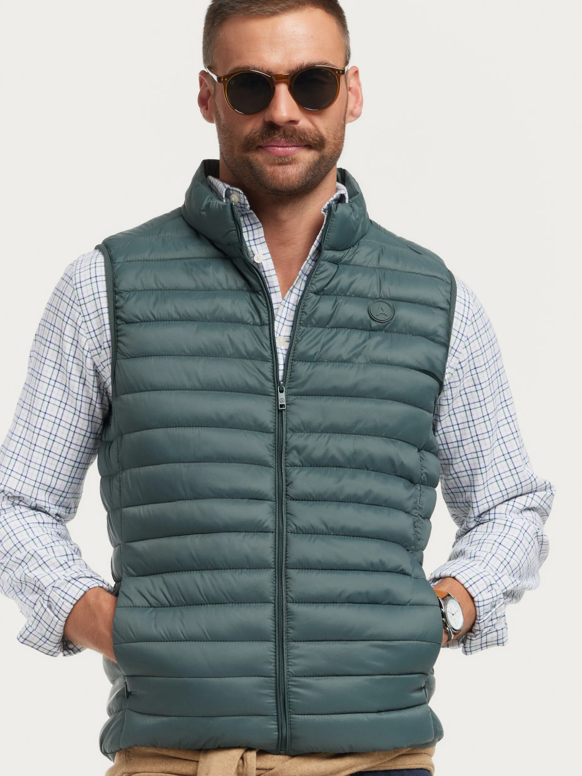 CHALECO NIRO VERDE