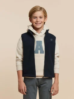 CHALECO SIERRA KIDS AZUL MARINO