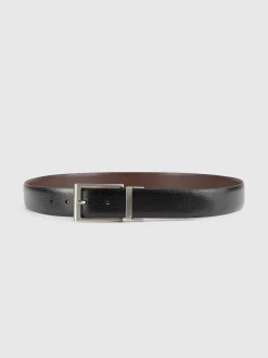 CINTURON REVERSIBLE ROUGH NEGRO