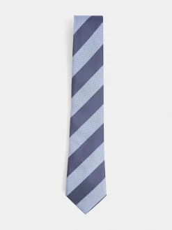 CORBATA JACQUARD MF AZUL