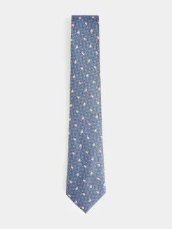 CORBATA JACQUARD MF AZUL