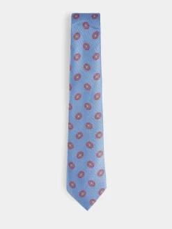 CORBATA JACQUARD MF AZUL