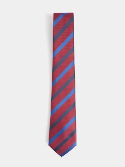 CORBATA JACQUARD MF AZUL MARINO