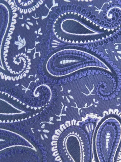 CORBATA JACQUARD MF AZUL MARINO