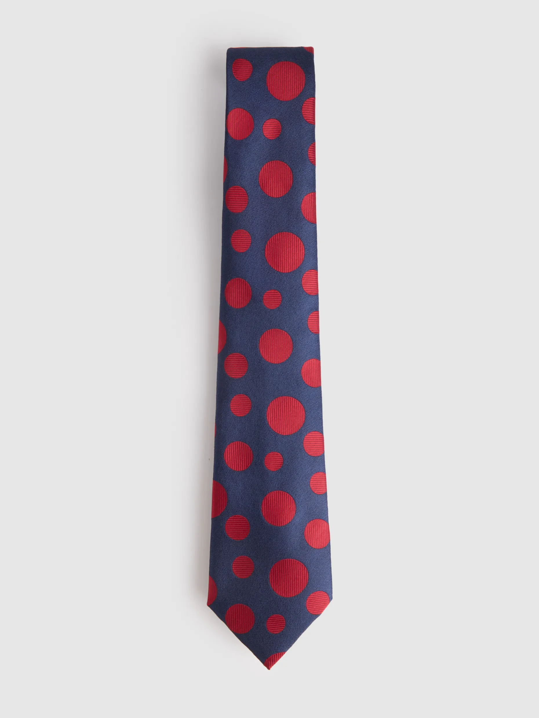 CORBATA JACQUARD MF AZUL MARINO