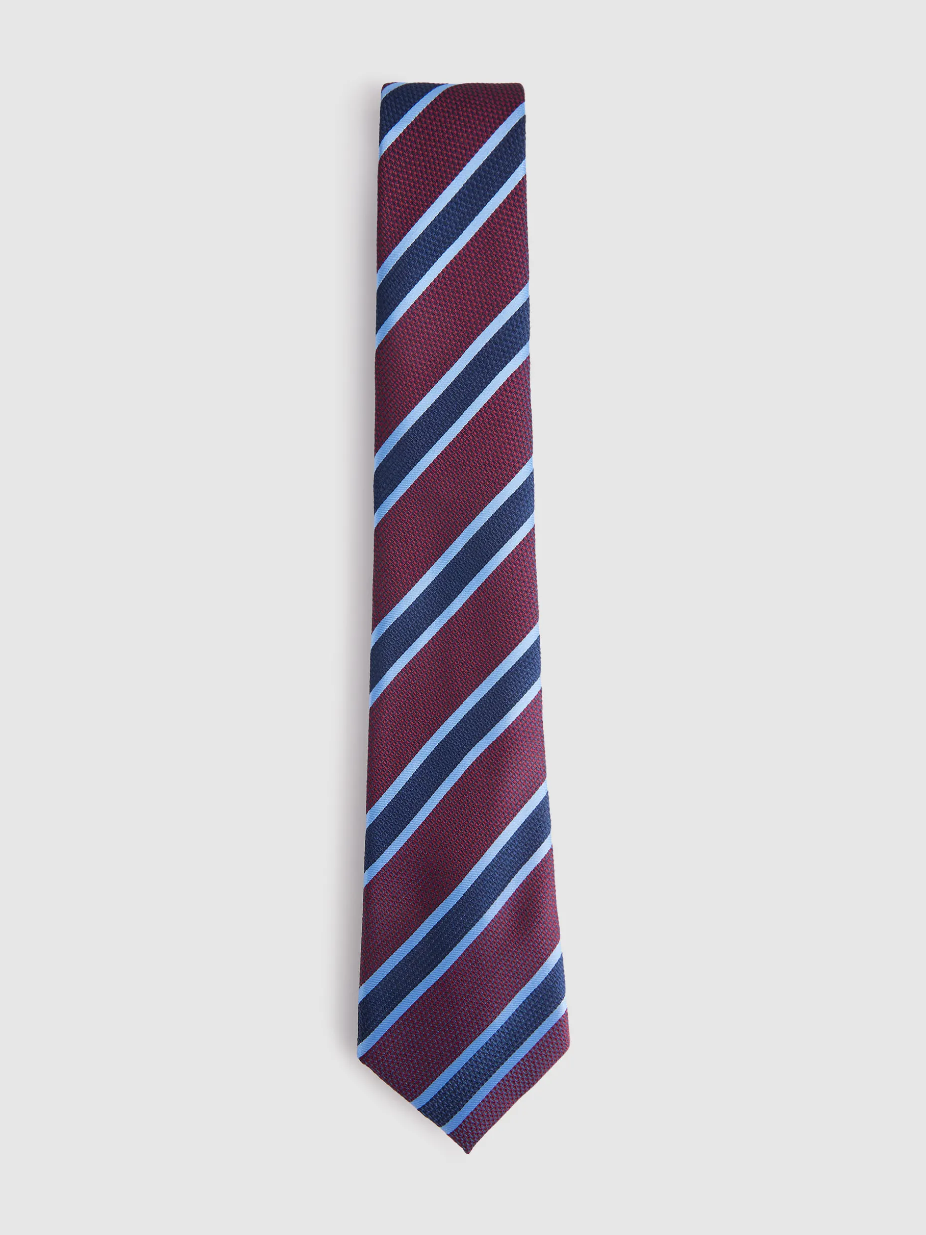 CORBATA JACQUARD MF AZUL MARINO