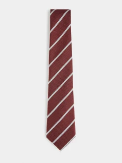 CORBATA JACQUARD MF BURDEOS