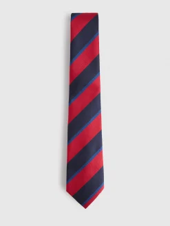 CORBATA JACQUARD MF ROJO