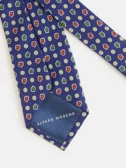 CORBATA PRINTED AZUL