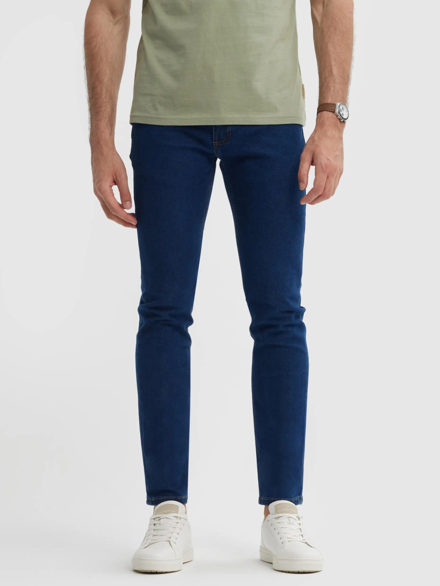 DENIM SLIM BASICO AZUL MARINO